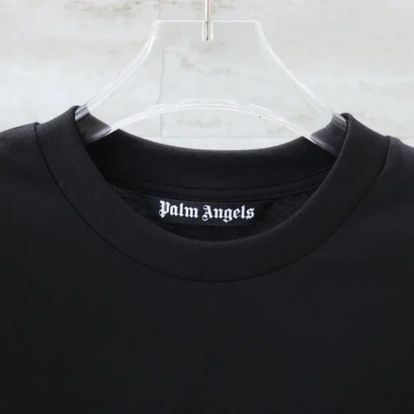 PALM ANGELS Short sleeve T-shirt in black print - Picture 5 of 7